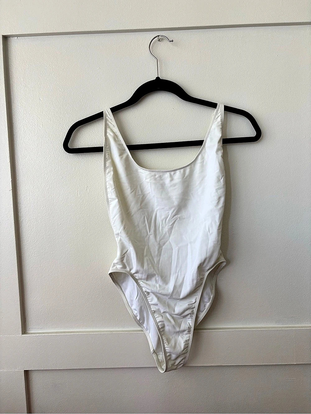 American apparel White One-Piece Swimsuit